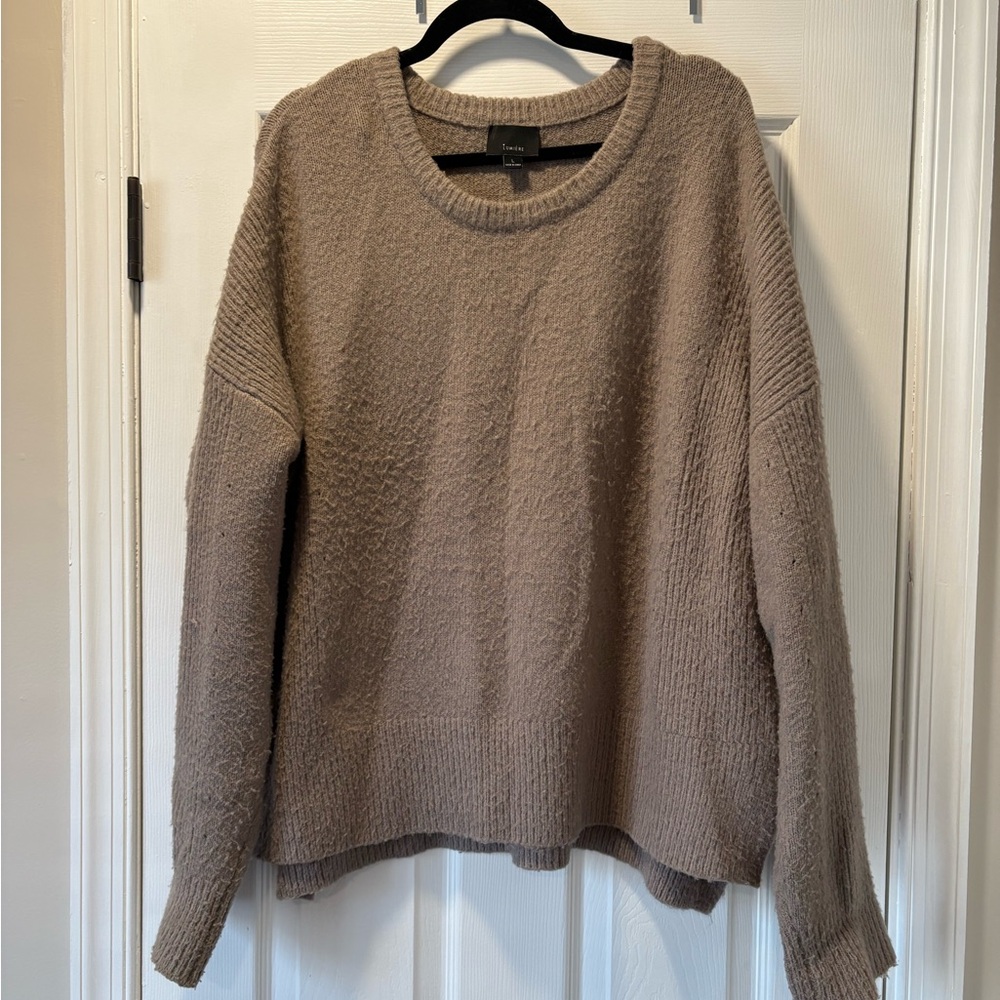Cozy Taupe Sweater